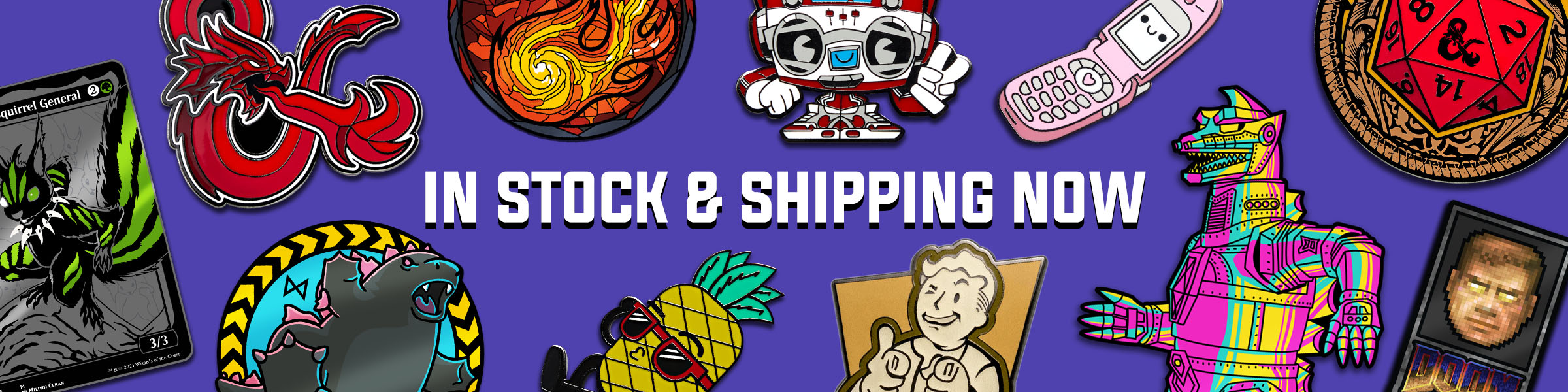 Shop All In Stock - Pinfinity - Augmented Reality Collectible Pins