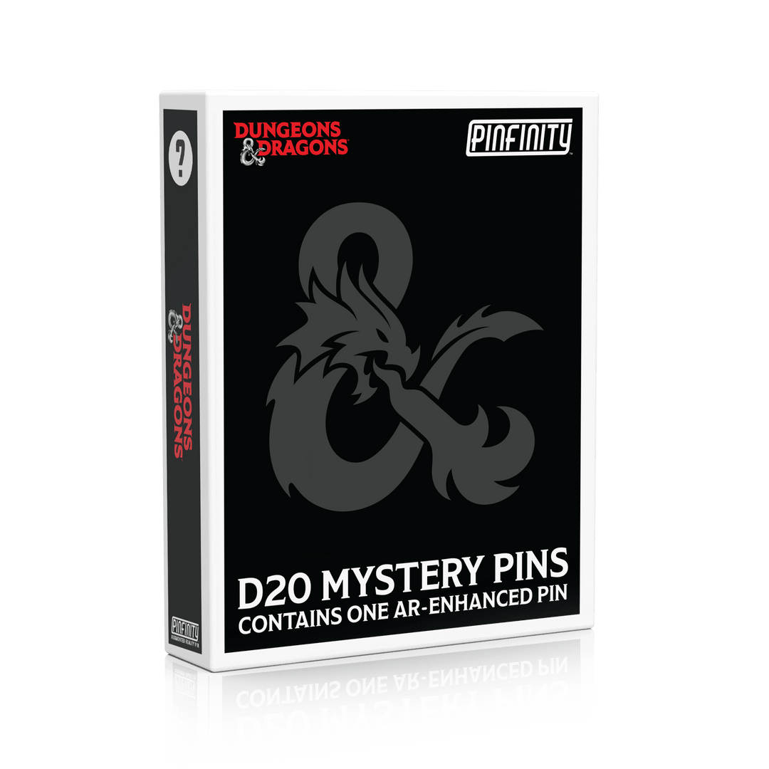 Dungeons & Dragons - D20 Blind Box CDU - Pinfinity - Augmented Reality Collectible Pins