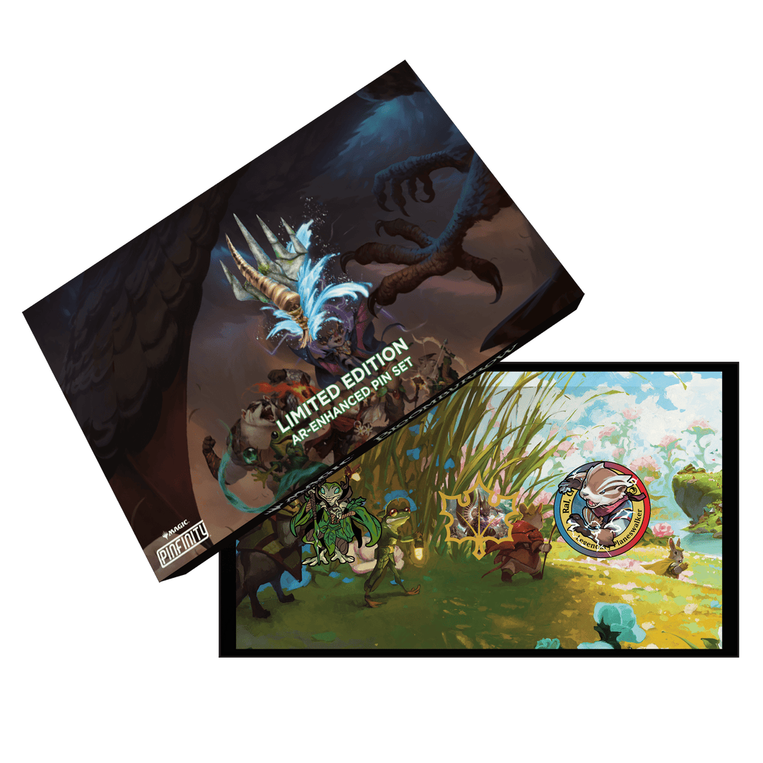 Magic: The Gathering - Bloomburrow AR Pin Set - Pinfinity - Augmented Reality Collectible Pins