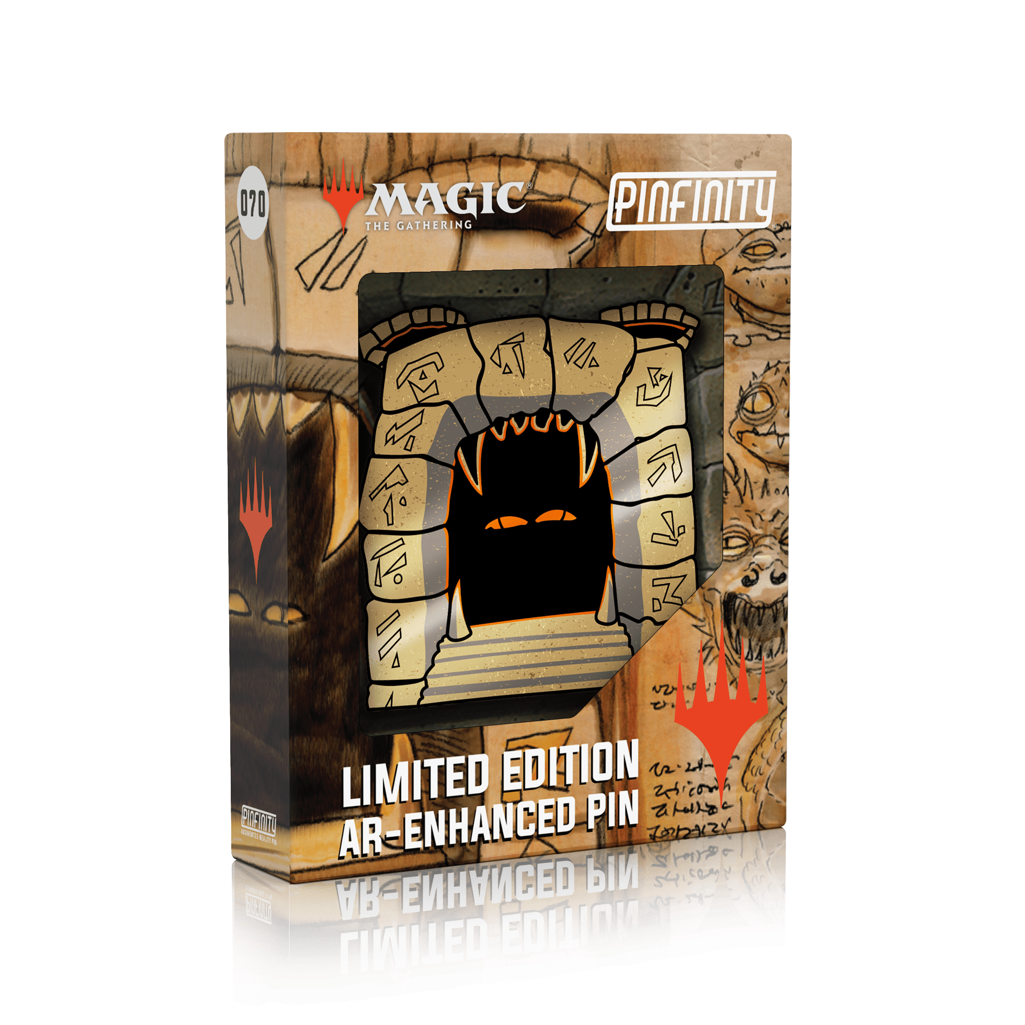 稀少 MTG ピンフィニティpinfinity ピンバッジ 未開封BOX 非売品 Magic: The Gathering - Infect Mountain Pin – Pinfinity - Augmented