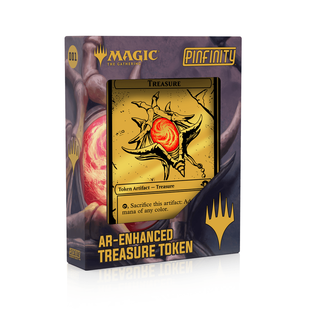 Magic: The Gathering - MH3 Treasure Token - Pinfinity - Augmented Reality Collectible Pins