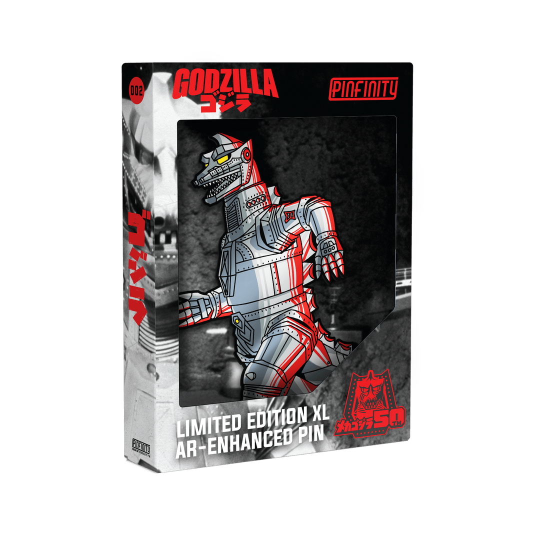 Mechagodzilla XL AR Pin (Showa Era) - Pinfinity - Augmented Reality Collectible Pins