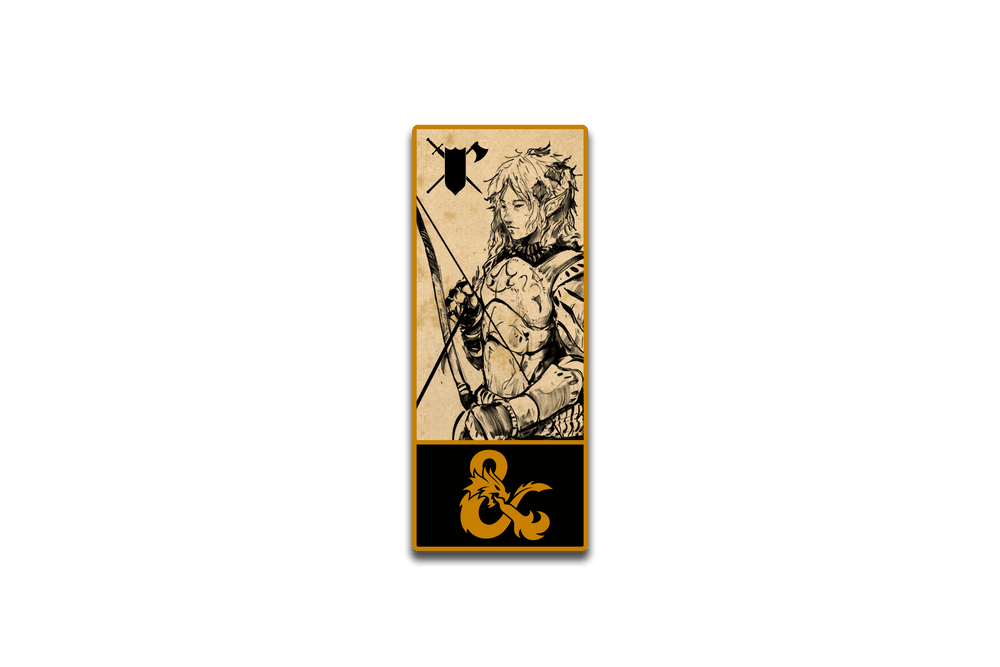 Dungeons & Dragons: Fighter Class Pin (DSI) - Pinfinity - Augmented Reality Collectible Pins