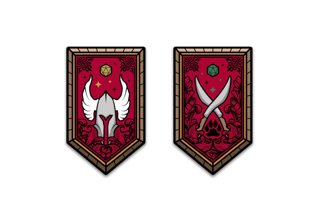 Dungeons & Dragons - Limited Edition Class Pin Set - Pinfinity - Augmented Reality Collectible Pins