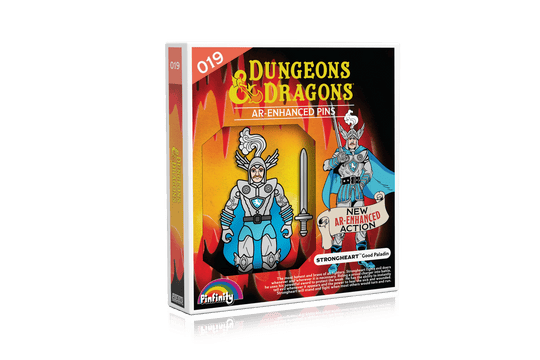 Dungeons & Dragons - Strongheart Retro Toy AR Pin - Pinfinity - Augmented Reality Collectible Pins