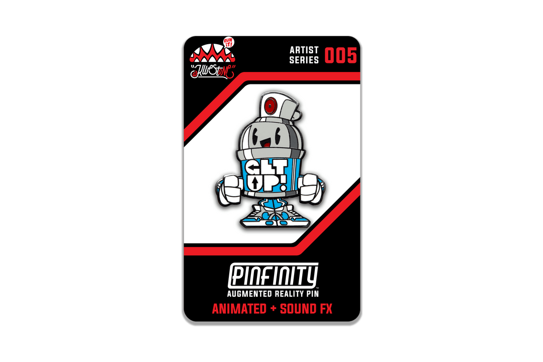 KWESTONE- Throwee (Limited Edition) - Pinfinity - Augmented Reality Collectible Pins