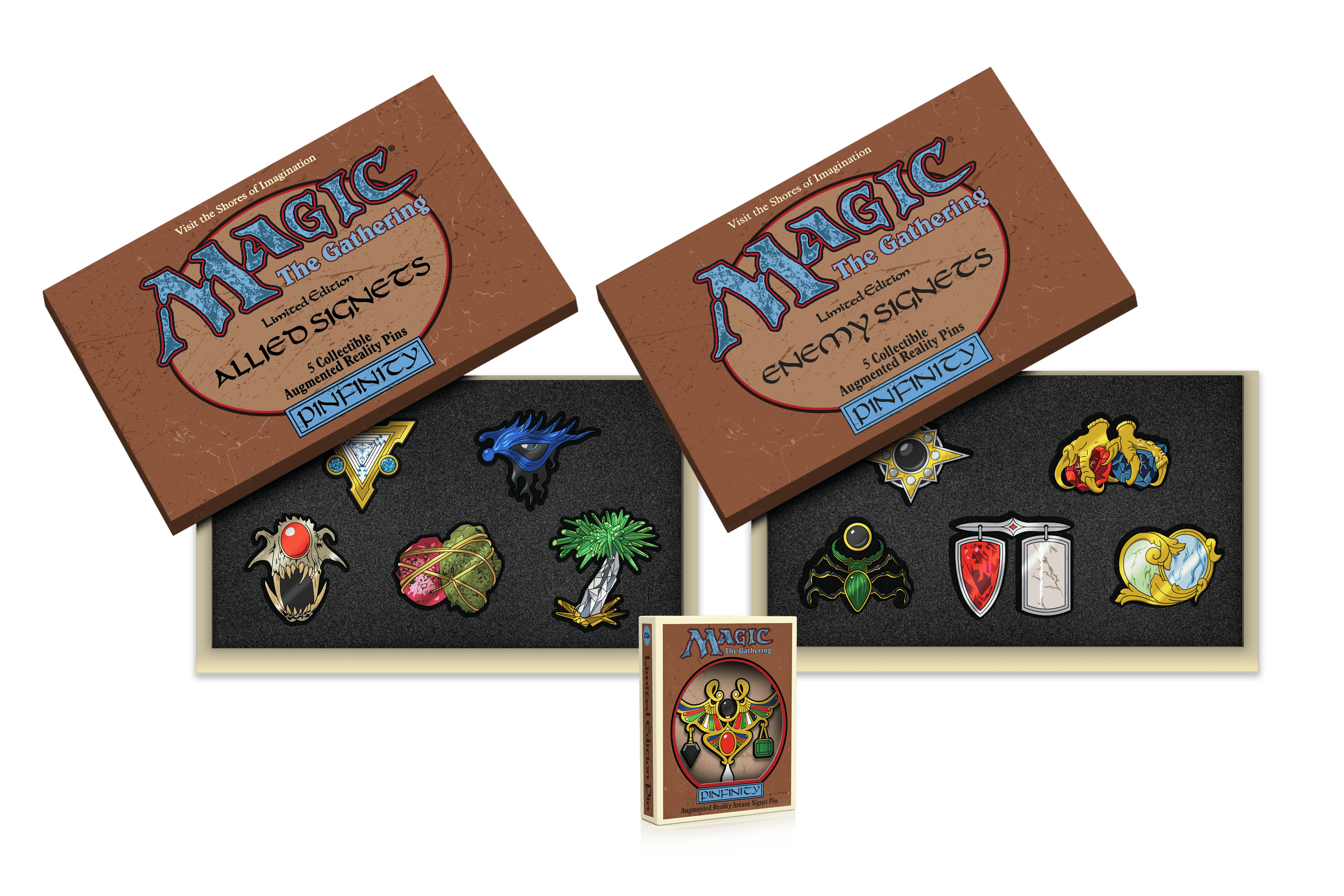 Magic The Gathering AR Pin Previews Exclusive Master Pack Set