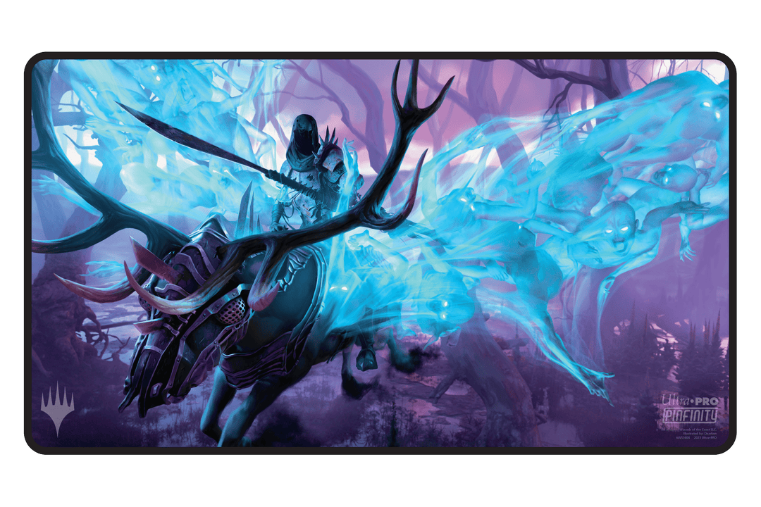Magic: The Gathering - Exclusive UltraPRO Specter of Mortality AR Playmat - Pinfinity - Augmented Reality Collectible Pins