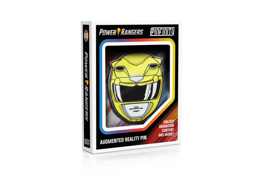Power Rangers - Yellow Ranger - Pinfinity - Augmented Reality Collectible Pins
