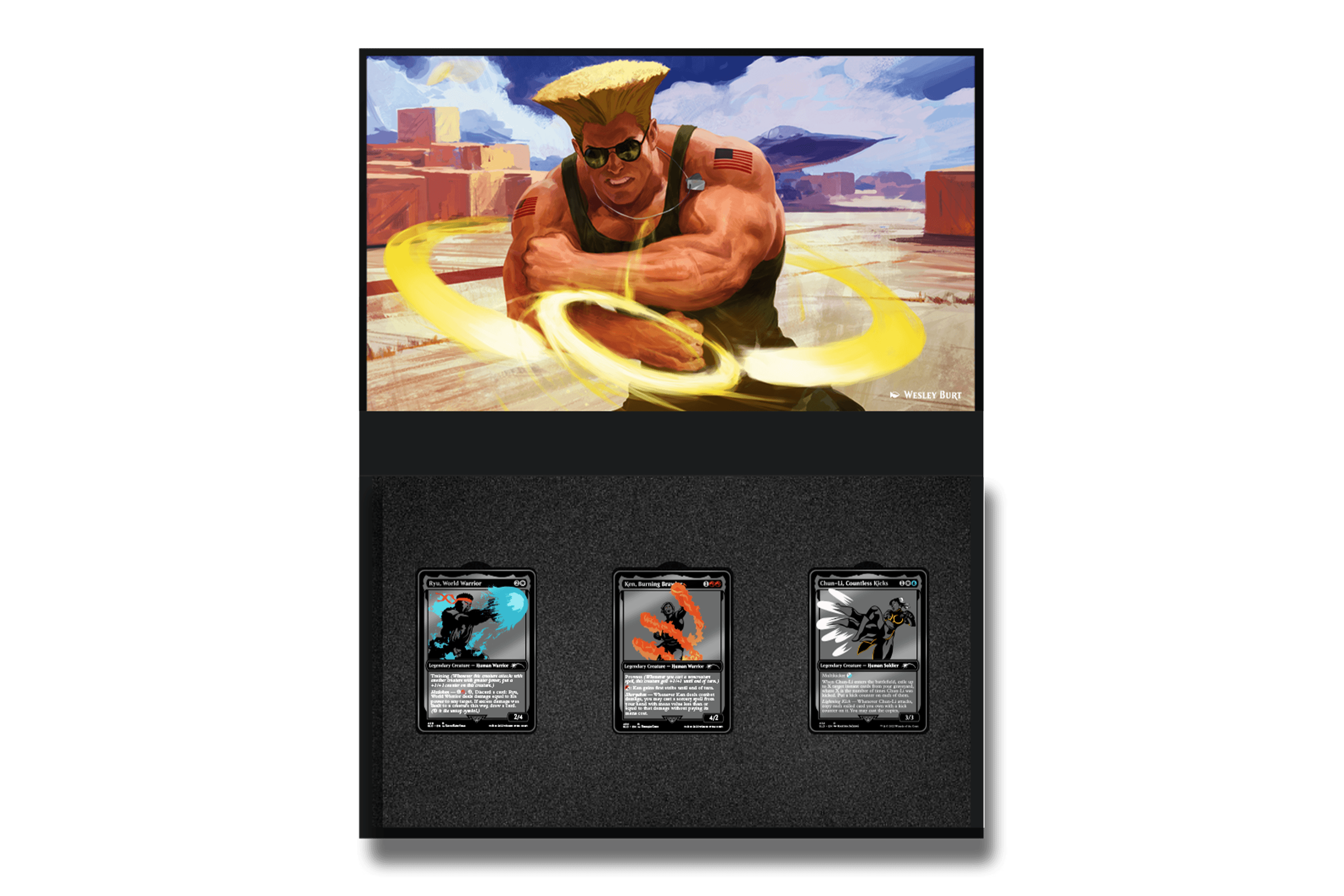 Secret Lair x Street Fighter AR Pin Set