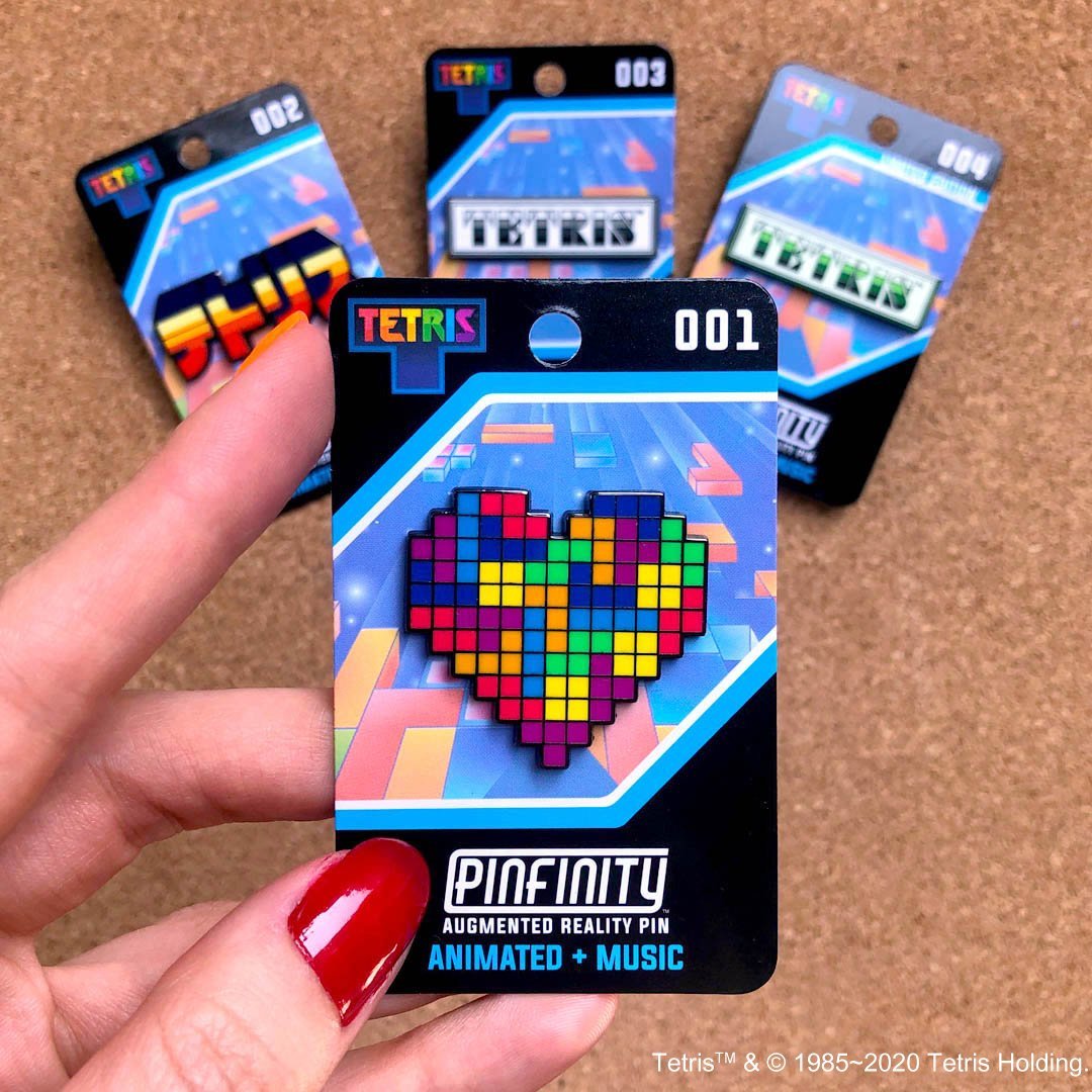 Five Fun Facts: Tetris Edition! - Pinfinity - Augmented Reality Collectible Pins