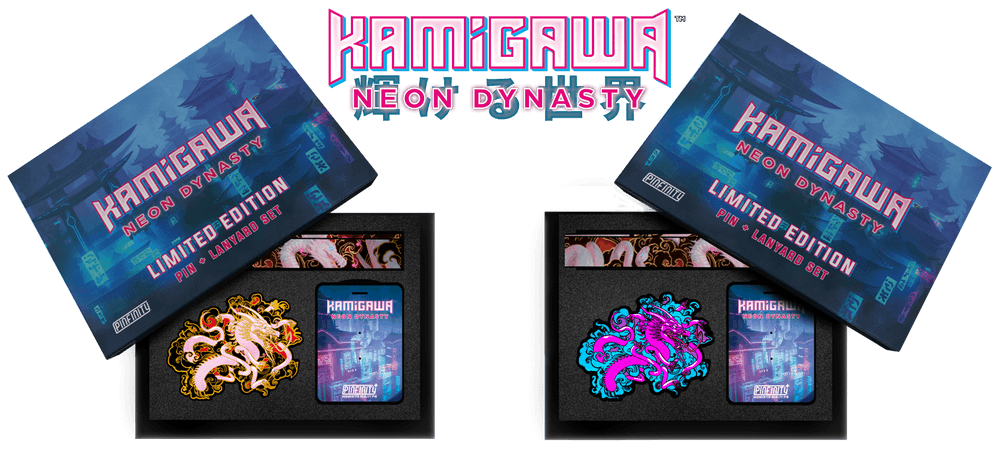 Kamigawa: Neon Dynasty Prelease Prizes! - Pinfinity - Augmented Reality Collectible Pins