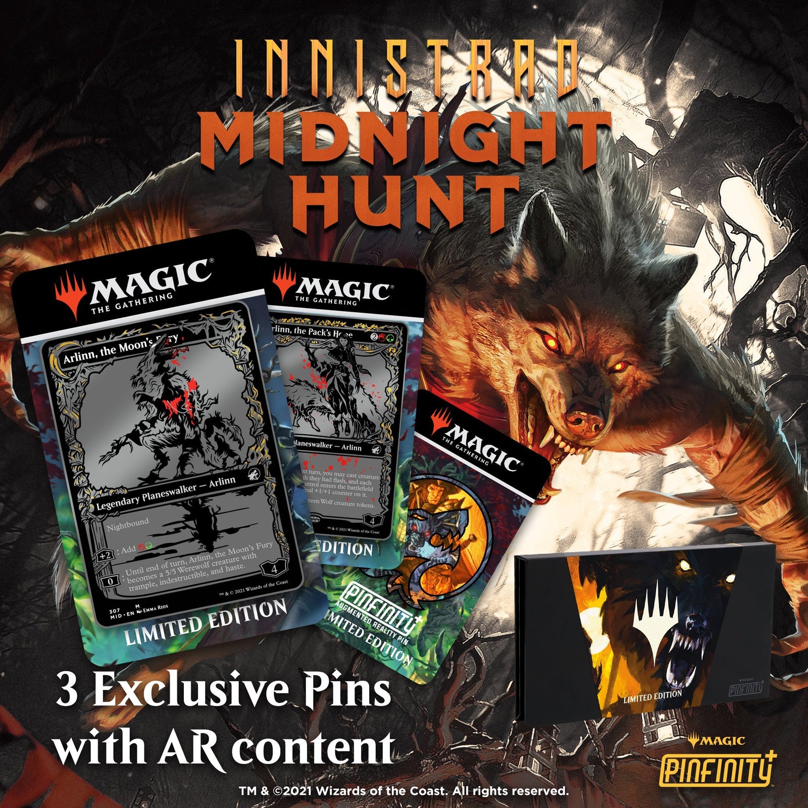 Pinfinity+ Magic: The Gathering Fan Feature! - Pinfinity - Augmented Reality Collectible Pins