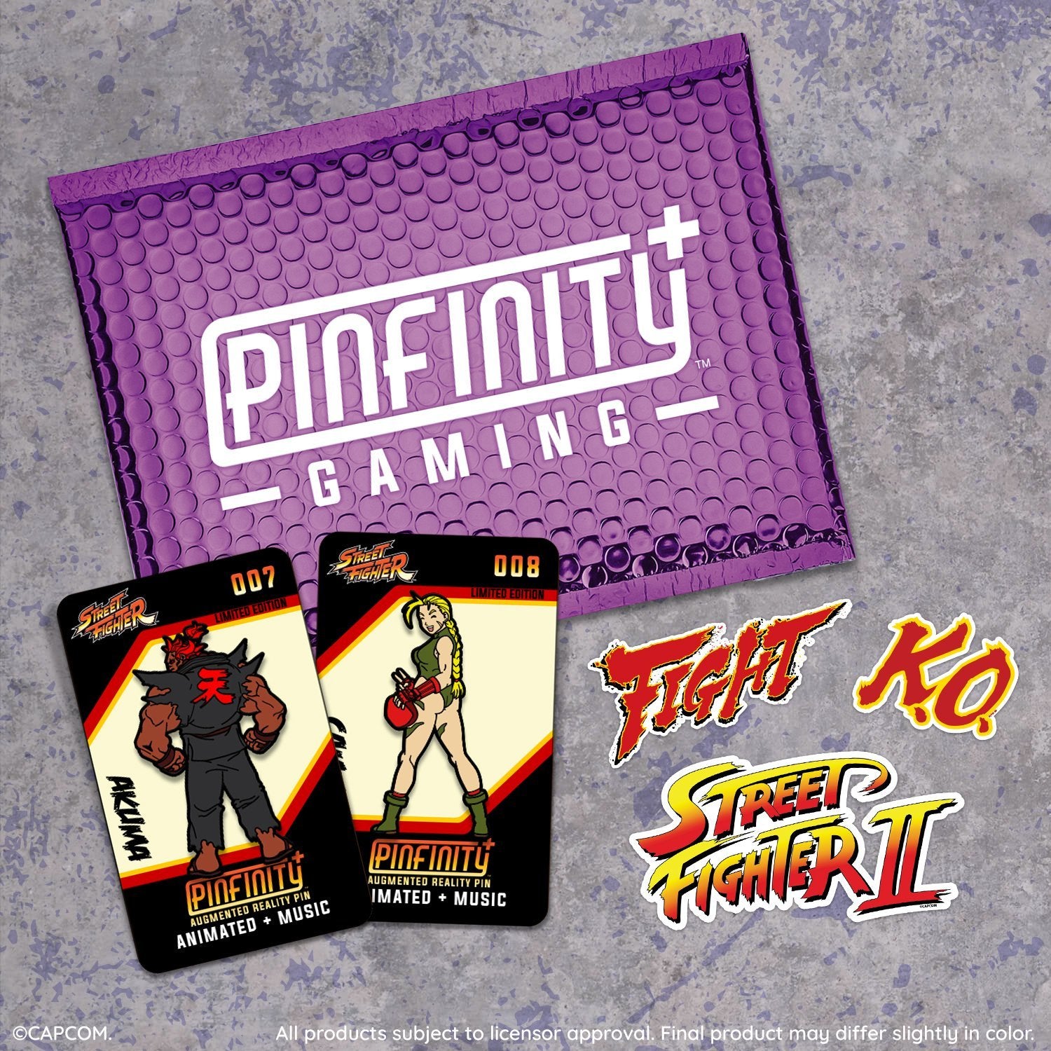 VICTORY! Pinfinity+ and Street Fighter - Review Roundup! - Pinfinity - Augmented Reality Collectible Pins