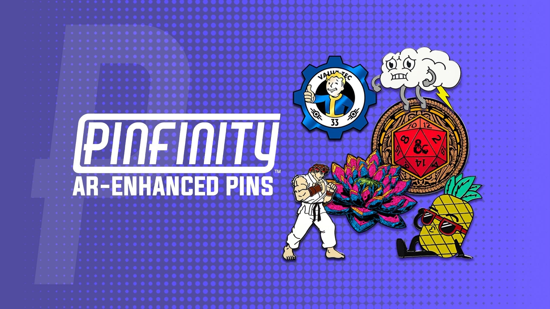 Shop All Pinfinity Pins - Pinfinity - Augmented Reality Collectible Pins