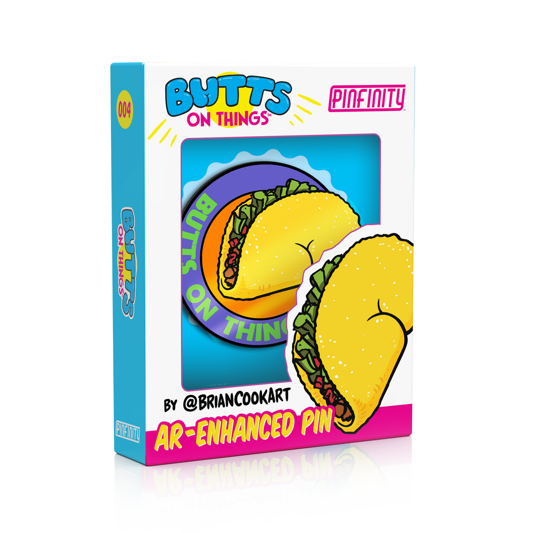 Taco Butt AR Pin packaging