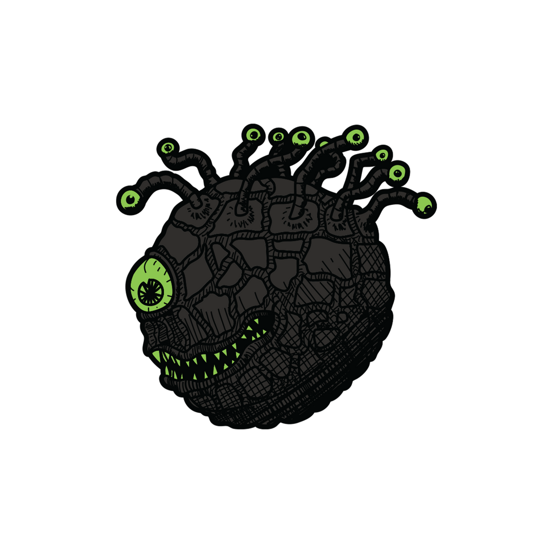 Dungeons & Dragons - Classic Beholder AR Pin