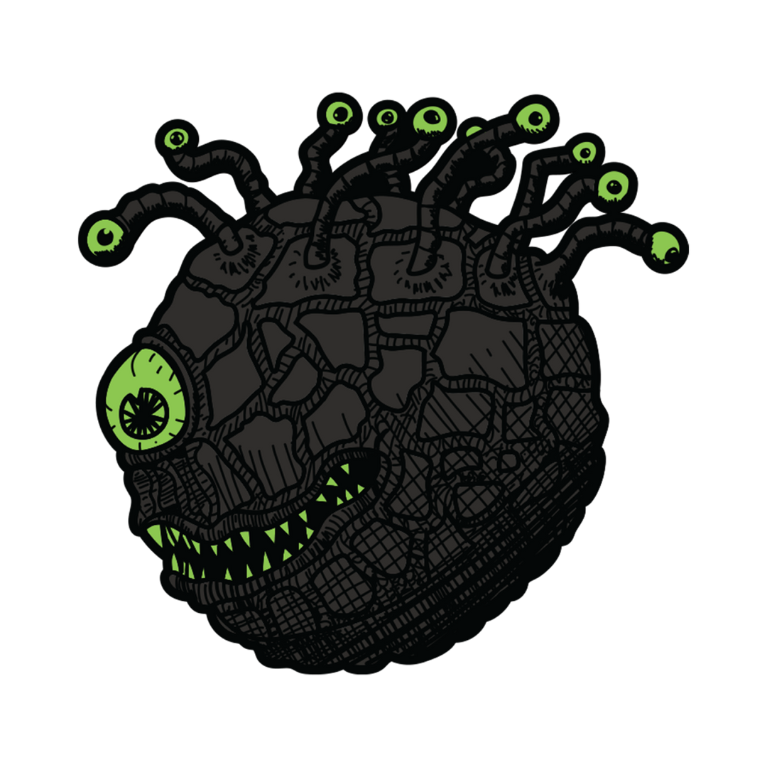 Dungeons & Dragons - Classic Beholder AR Pin