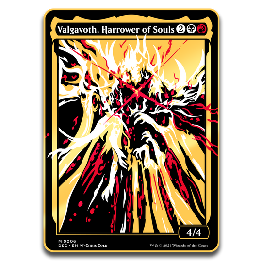 Magic: The Gathering - Valgavoth Harrower of Souls Commander Token