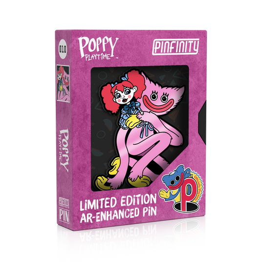 Poppy Playtime - Poppy & Mommy Long Legs - Pinfinity - Augmented Reality Collectible Pins