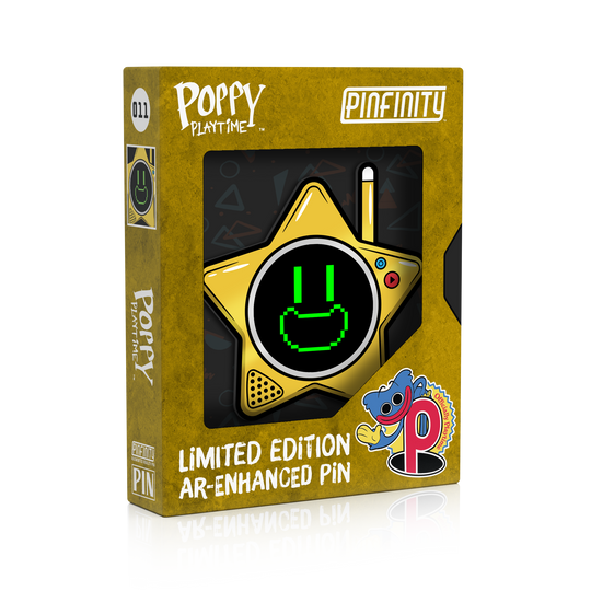 Poppy Playtime - Glowby - Pinfinity - Augmented Reality Collectible Pins