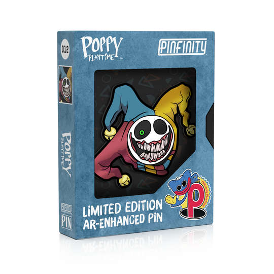 Poppy Playtime - The Prototype (Jester) - Pinfinity - Augmented Reality Collectible Pins