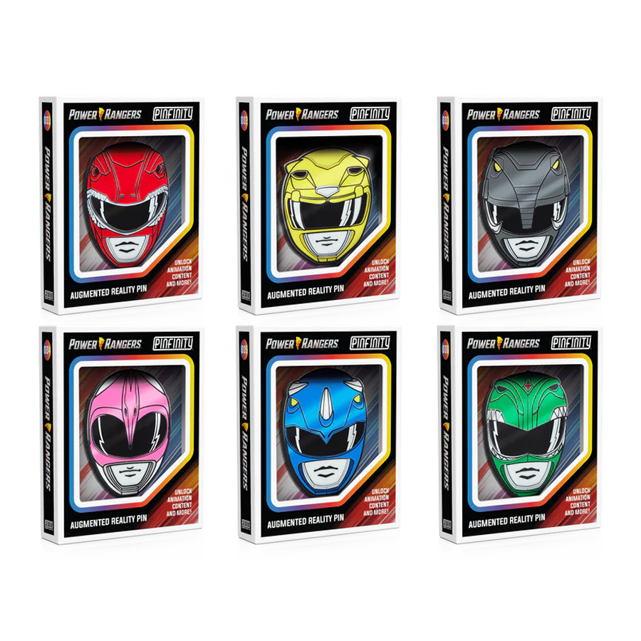 Conjunto de pines de Power Rangers