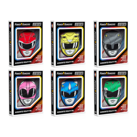 Conjunto de pines de Power Rangers