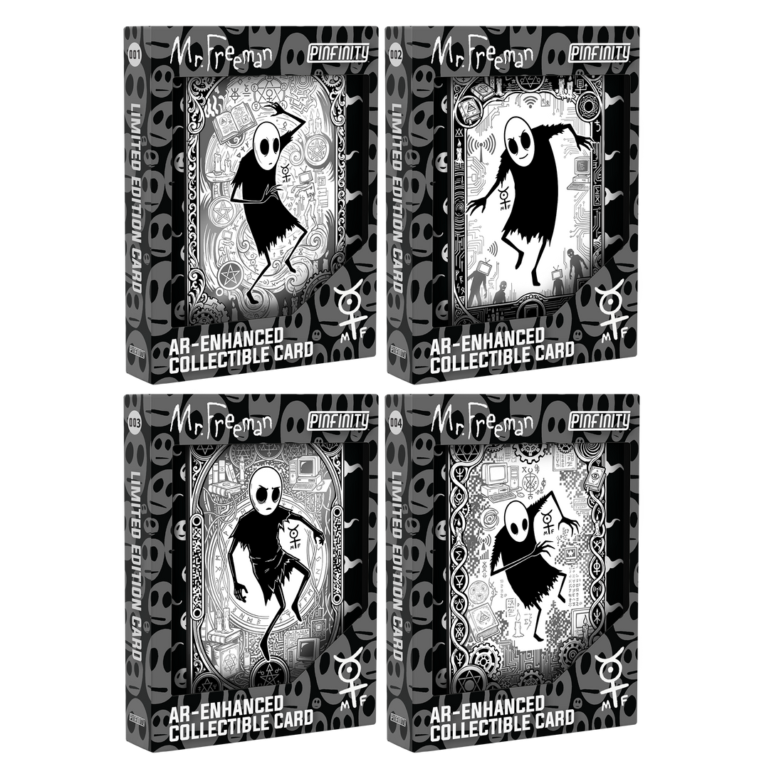 Mr. Freeman - Fragments of Reality: Complete Set (4 Cards) (Serialized)