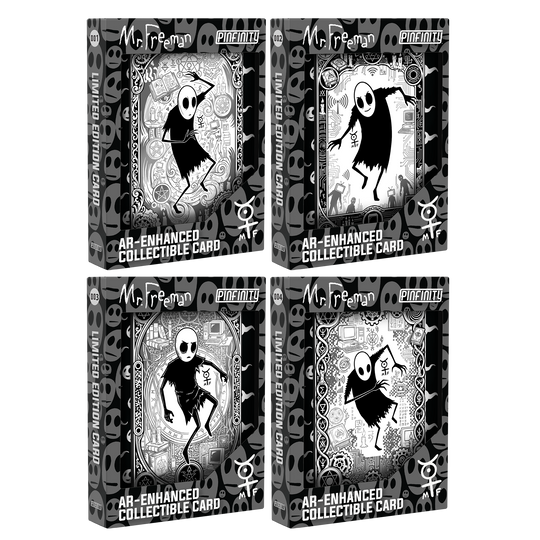Mr. Freeman - Fragments of Reality: Complete Set (4 Cards) (Serialized)