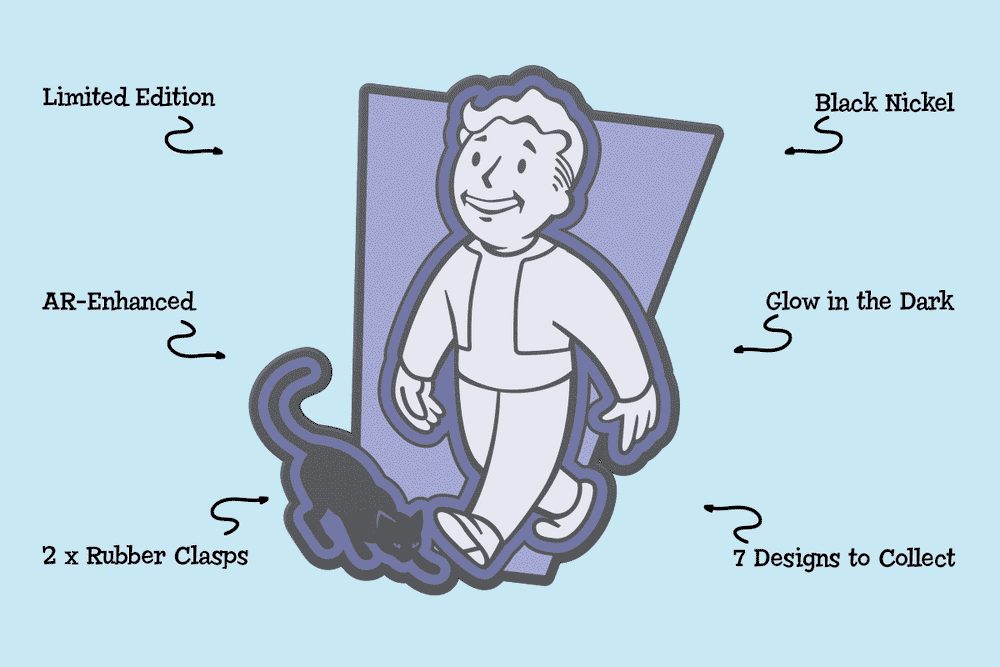 未使用】Pinfinity フォールアウト ピンズセット Fallout 未使用】Pinfinity フォールアウト ピンズセット Fallout