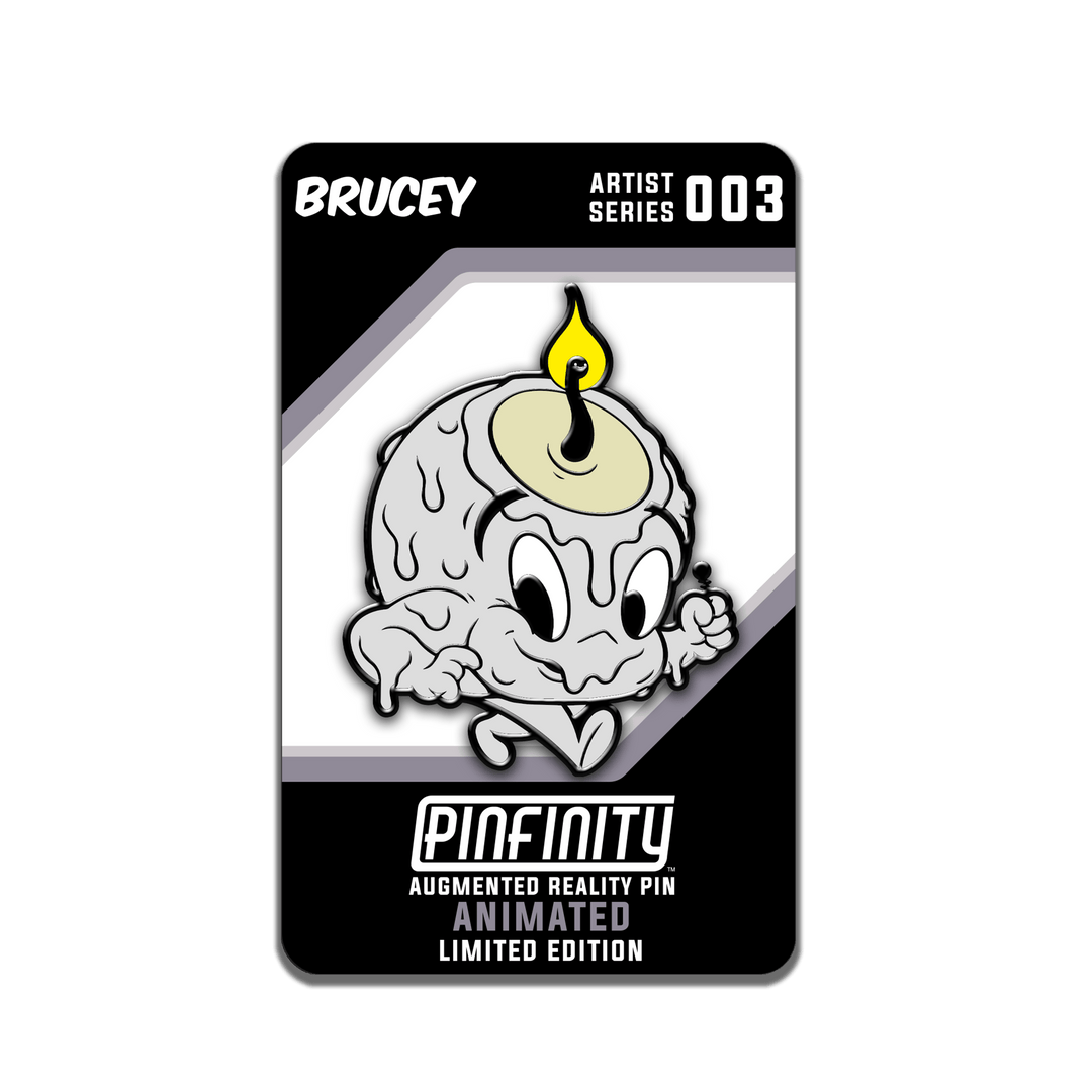 Brucey Parker - Burnie (Limited Edition) - Pinfinity - Augmented Reality Collectible Pins