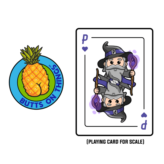 Butts on Things - Pineapple Butt AR Pin - Pinfinity - Augmented Reality Collectible Pins