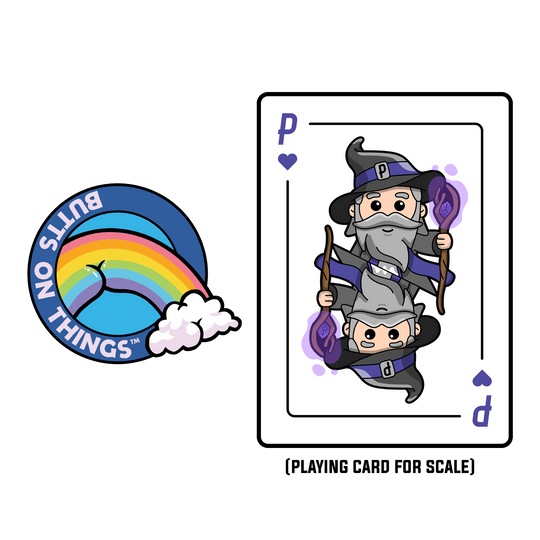 Butts on Things - Rainbow Butt AR Pin - Pinfinity - Augmented Reality Collectible Pins
