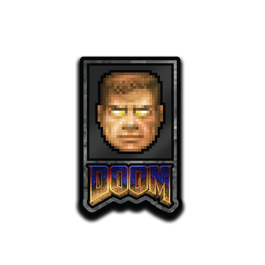 DOOM - DOOM Guy Blind Box Pin - Pinfinity - Augmented Reality Collectible Pins