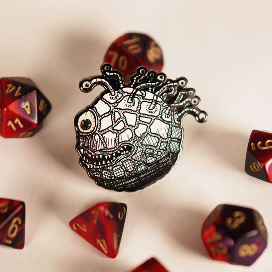 Dungeons & Dragons - Classic Beholder AR Pin - Pinfinity - Augmented Reality Collectible Pins