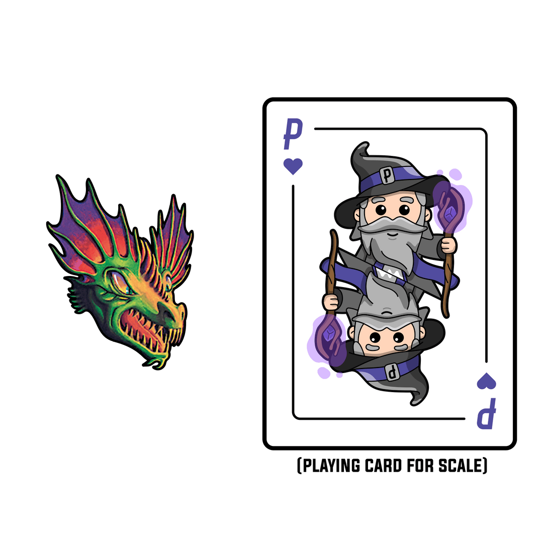 Dungeons & Dragons - Classic Dragon AR Pin - Pinfinity - Augmented Reality Collectible Pins