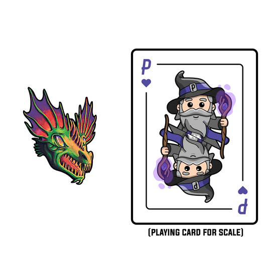 Dungeons & Dragons - Classic Dragon AR Pin - Pinfinity - Augmented Reality Collectible Pins