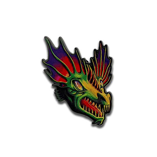 Dungeons & Dragons - Classic Dragon AR Pin - Pinfinity - Augmented Reality Collectible Pins