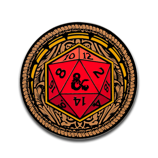 Dungeons & Dragons - D20 - Pinfinity - Augmented Reality Collectible Pins