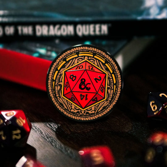 Dungeons & Dragons - D20 - Pinfinity - Augmented Reality Collectible Pins