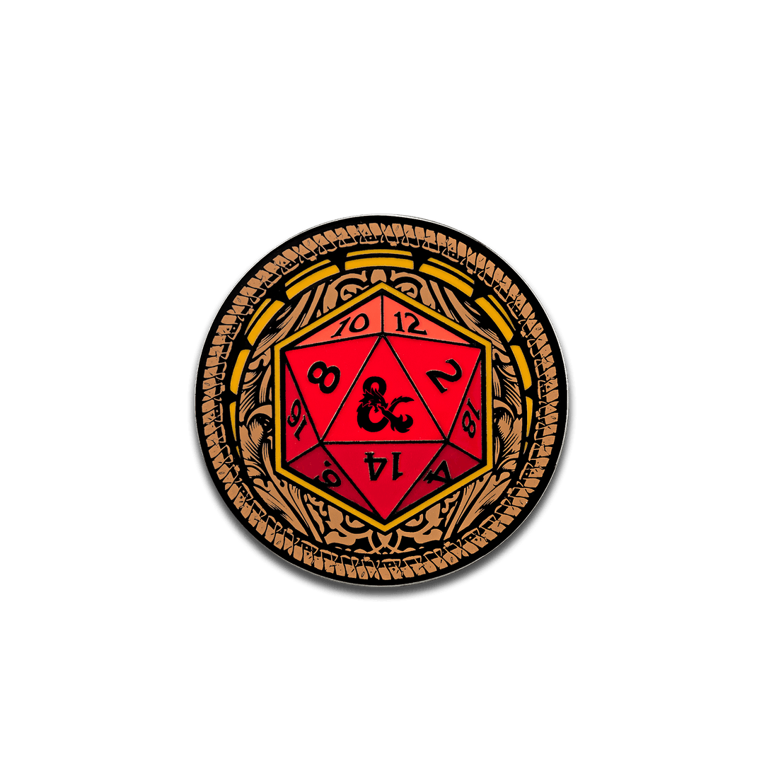 Dungeons & Dragons - D20 - Pinfinity - Augmented Reality Collectible Pins