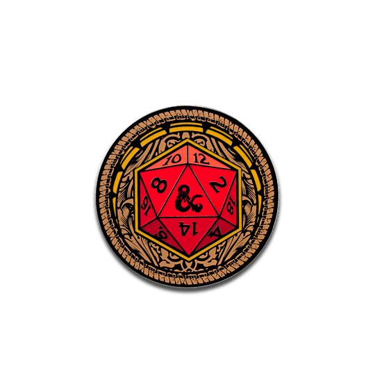 Dungeons & Dragons - D20 - Pinfinity - Augmented Reality Collectible Pins