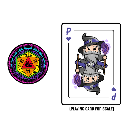 Dungeons & Dragons - D20 Prismatic Edition - Pinfinity - Augmented Reality Collectible Pins