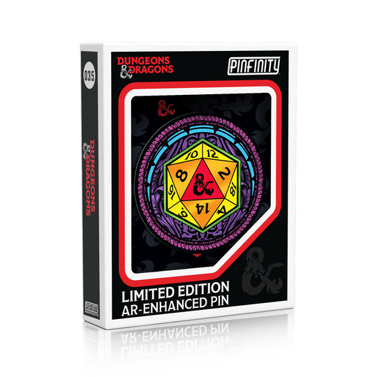 Dungeons & Dragons - D20 Prismatic Edition - Pinfinity - Augmented Reality Collectible Pins