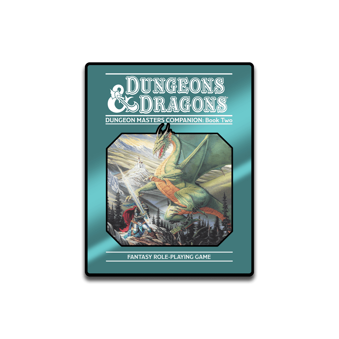 Dungeons & Dragons - DM's Companion Book 2 (Teal) - Pinfinity - Augmented Reality Collectible Pins