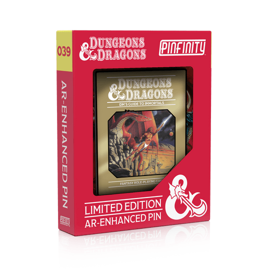 Dungeons & Dragons - DM's Guide to Immortals (Gold) - Pinfinity - Augmented Reality Collectible Pins