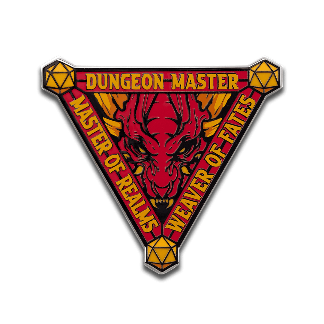 Dungeons & Dragons - Dungeon Master - Pinfinity - Augmented Reality Collectible Pins