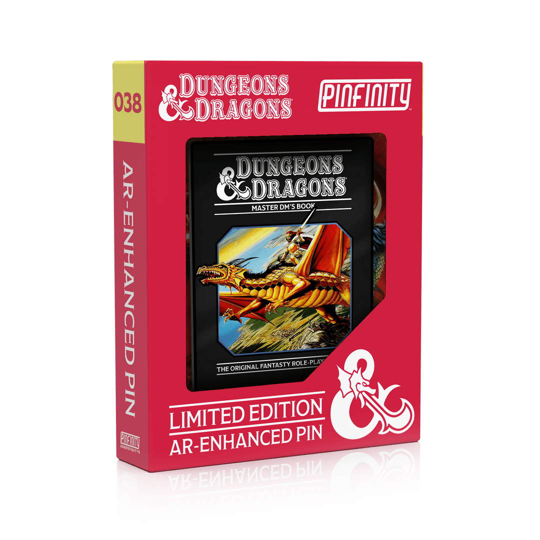 Dungeons & Dragons - Master DM's Book (Black) - Pinfinity - Augmented Reality Collectible Pins