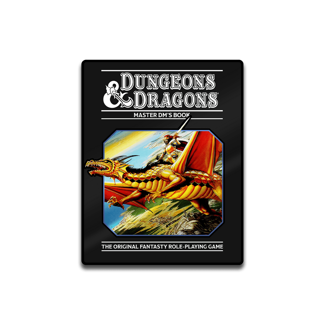 Dungeons & Dragons - Master DM's Book (Black) - Pinfinity - Augmented Reality Collectible Pins